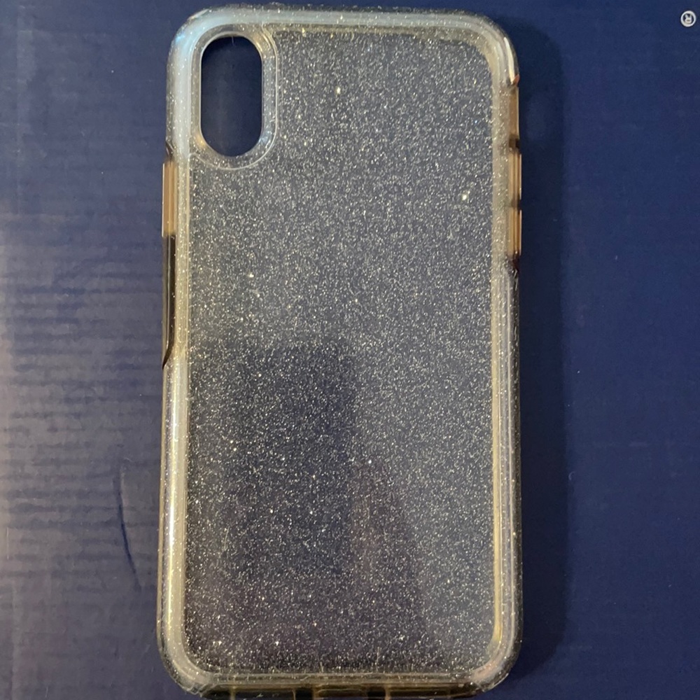 Sparkly Clear Otterbox IPhone XR case